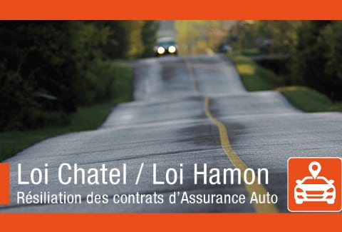 Résiliation assurance auto, lois Chatel et Hamon